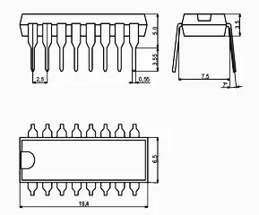 КР565РУ5А микросхема фото 2