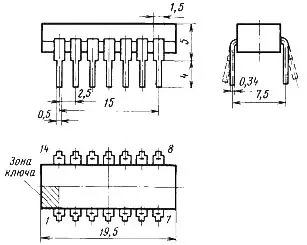К157УП2А микросхема фото 2