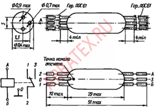 РЭС-55Б РС4.569.625-00.01 фото 3 РЭС-55Б РС4.569.625-00.01 фото 3