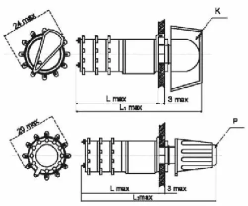 ПГ2-9-6П2НВК переключатель галетный фото 2