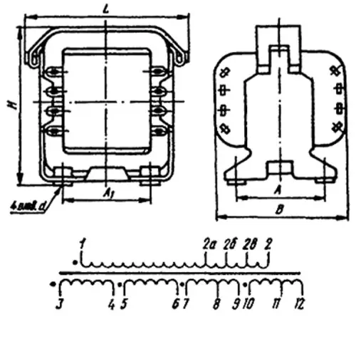 ТН36-220-400В трансформатор фото 3 ТН36-220-400В трансформатор фото 3