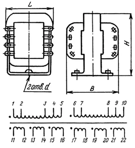 ТПП245-127/220-50В трансформатор фото 3