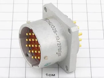 СНЦ132Б-19/27ВП11 вилка фото фото 2 СНЦ132Б-19/27ВП11 вилка Разъемы разное фото фото 2