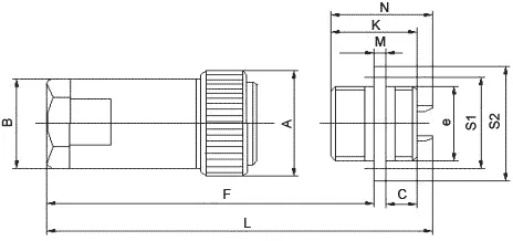 РС7БТВ розетка с кожухом фото фото 3 РС7БТВ розетка с кожухом Разъемы разное фото фото 3