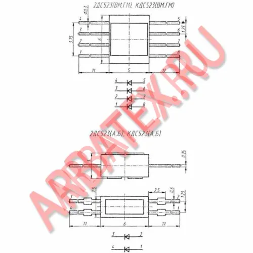 2ДС523В-1 диодная сборка фото 3