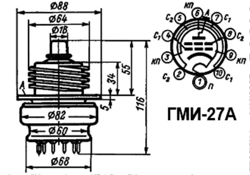 ГМИ-27А импульсный модуляторный триод фото 3
