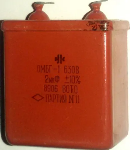 ОМБГ-3 630в 4 мкф фото 2