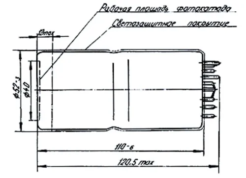 ФЭУ-176 фотоумножитель фото 3 ФЭУ-176 фотоумножитель фото 3